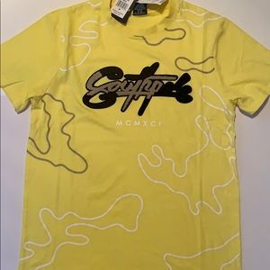 T-shirt for man southpole yellow